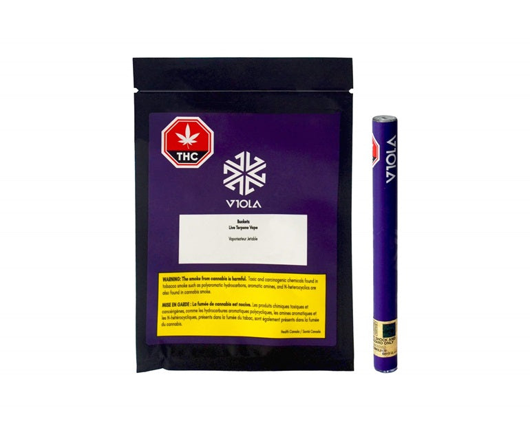Viola High THC Sativa Live Terpene 0.5g Disposable Vape Pen Borealis Buds Viola High THC Sativa Live Terpene 0.5g Disposable Vape Pen Borealis Buds