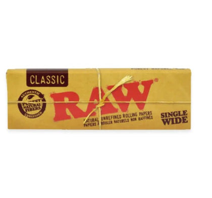 Raw Single Wide Single Window Rolling Papers