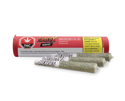 Shred X Guava Lime Go Time Heavies 3 x 0.5g Infused Pre-Rolls