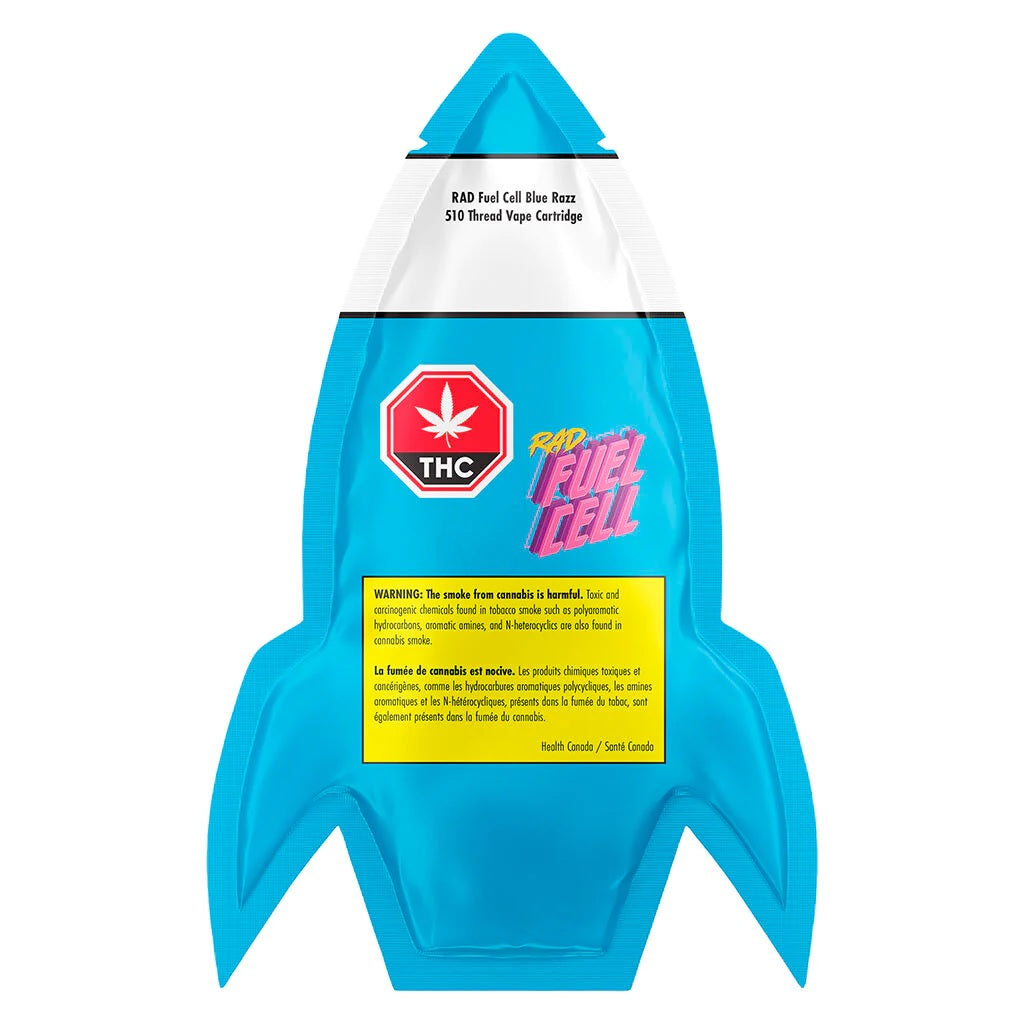 Rad Blue Razz Fuel Cell (Ceramic) 1g Prefilled Vape Cartridge – Borealis  Buds
