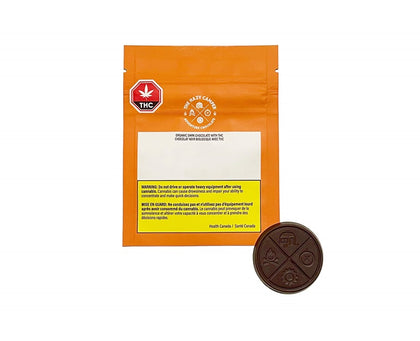 The Hazy Camper Organic Dark Chocolate with THC 1x10g