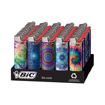 Bic Lighters Psychedelic Print