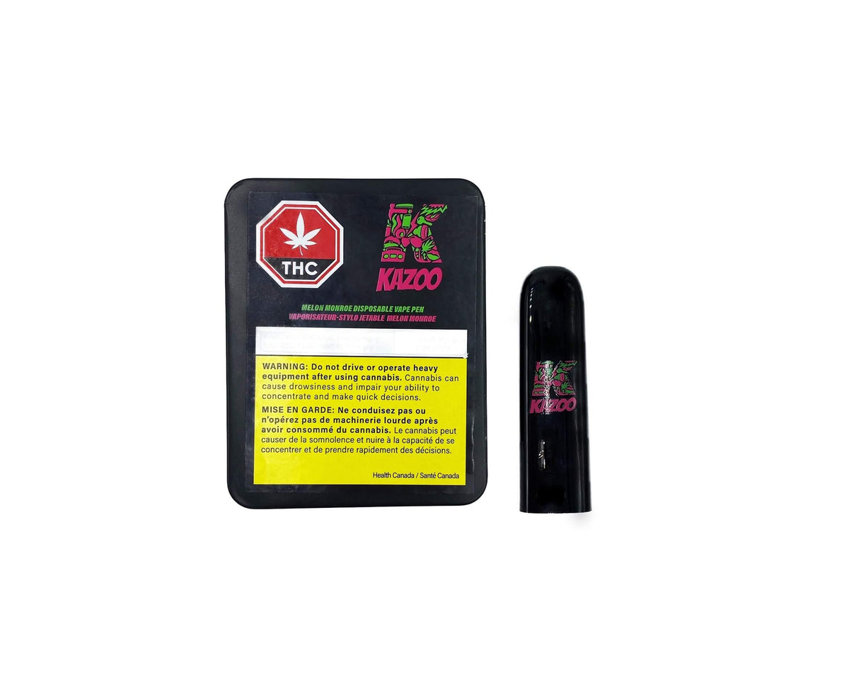 Kazoo Melon Monroe 1.0g Disposable Vape Pen Borealis Buds