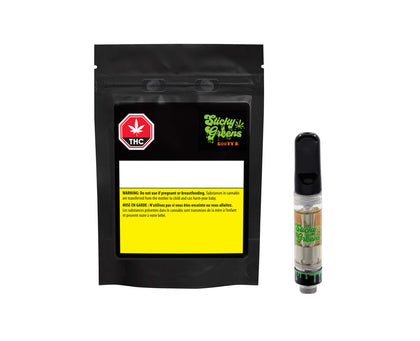Sticky Greens Rooty B 1.0g Prefilled Vape Cartridge