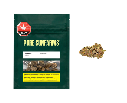 Pure Sunfarms Purple Fog 7g Dried Flower