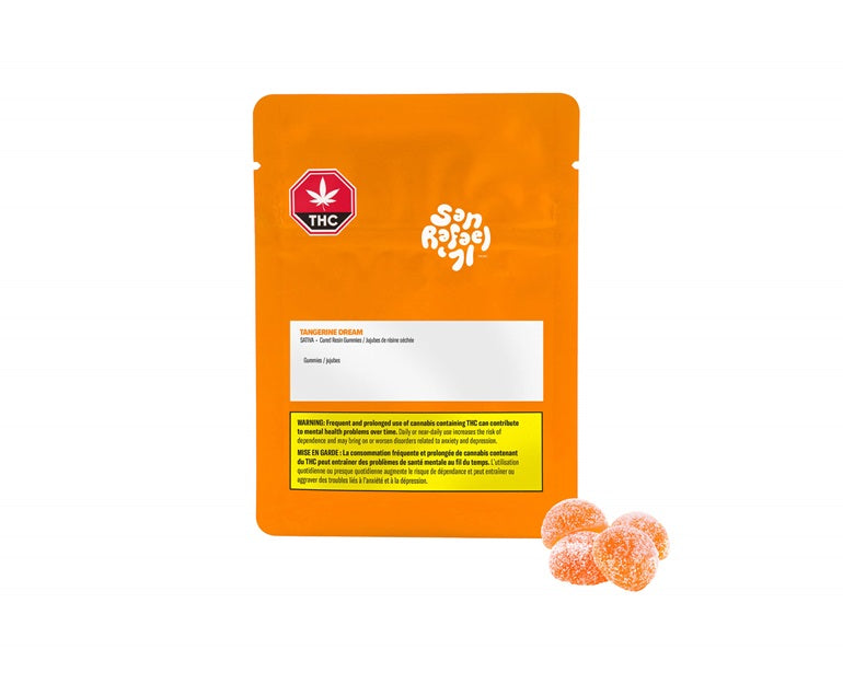 San Rafael 71 Tangerine Dream 4 x 4.8g Cured Resin Soft Chews