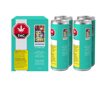 Collective Project MP 4 Project Island Time Sparkling Juice 4 x 355ml