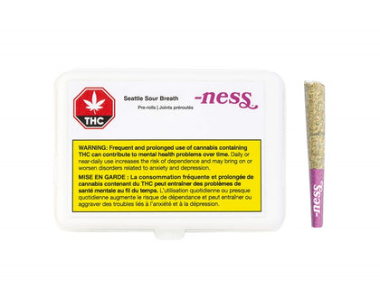 Ness Seattle Sour Breath  7 x 0.5g Pre-Rolls