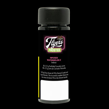 Claybourne Frosted Watermelon Z 5 x 0.5g Liquid Diamond Infused Pre-Rolls