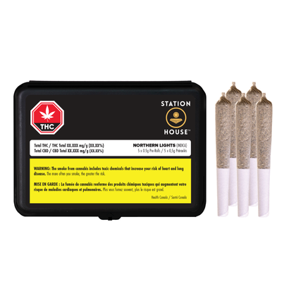 Station House Northern Lights 5 x 0.5g Pre-Rolls