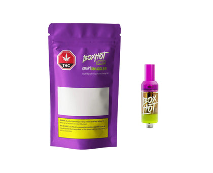 Boxhot Grape Smuggler 1.2g Prefilled Vape Cartridge