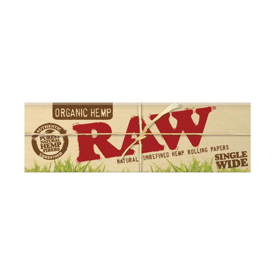 Raw 1" Organic Unbleached Double Window Papers