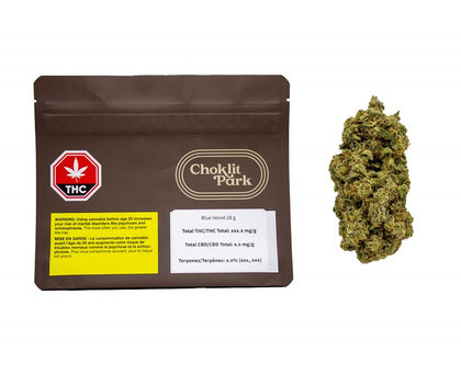Choklit Park Blue Velvet 28g Dried Flower