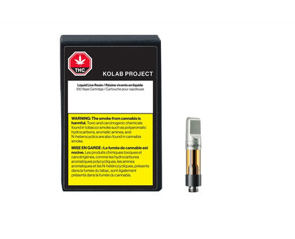 Kolab Project Liquid Live Resin 1g Prefilled Vape Cartridge