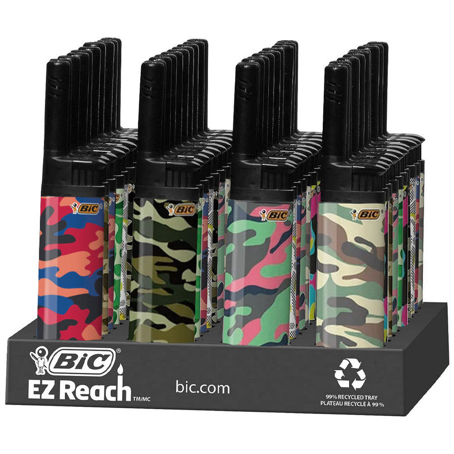 BIC EZ Reach Wand Lighter Camo