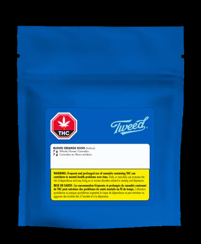 Tweed Blood Orange Kush 28g Dried Flower