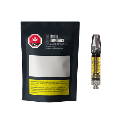 Debunk Blackberry Haze Liquid Diamond 1g Prefilled Vape Cartridge