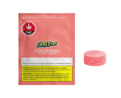 Shred'ems Superberry Lemonade MAX10 Soft Chew
