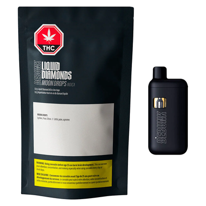 Debunk Moon Drops Liquid Diamond 1g Disposable Vape