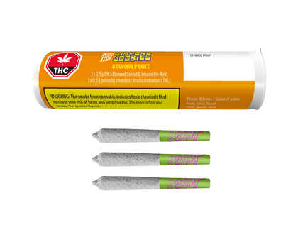 Boxhot Stoned Fruit 3 x 0.5g Diamond Coated Infused Pre-Rolls