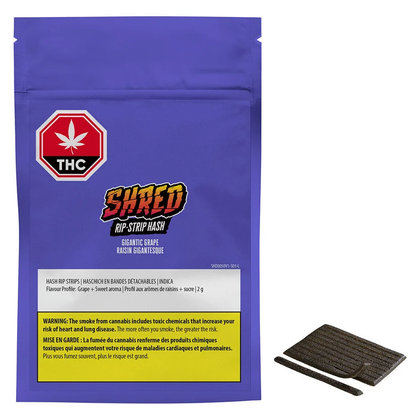 Shred Gigantic Grape 10x0.2g Hash Rip Strips