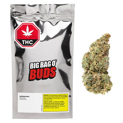 Big Bag O' Buds Northern Nights 28g Dried Flower