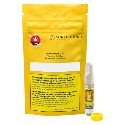 Northbound CBD Pinapple Kush 1.0 g Prefilled Vape Cartridge