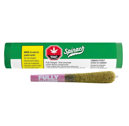 Spinach Fully Charged Pink Lemonade 1 x 0.7g Infused Pre-Roll