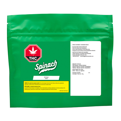 Spinach OG Kush 28g Dried Flower