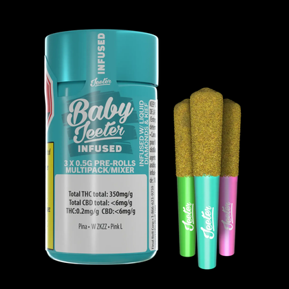Jeeter Tropical Pack 3 x 0.5g Infused Pre-Rolls