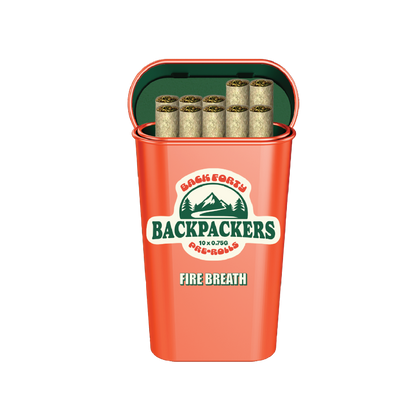 Back Forty Backpackers Fire Breath 10 x 0.75g Pre-Rolls