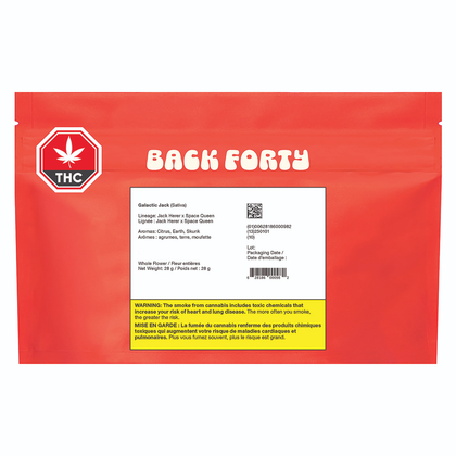 Back Forty Galactic Jack 28g Dried Flower