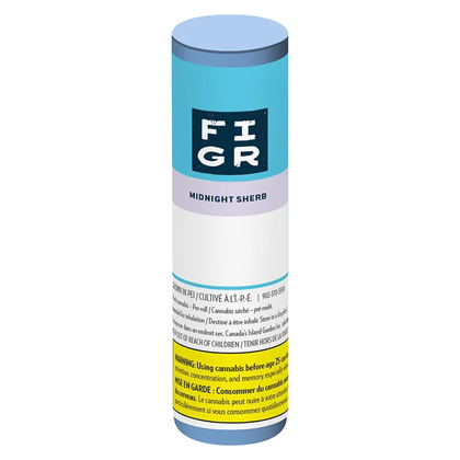 FIGR Midnight Sherb 1 x 1g Glass Tip Blunt