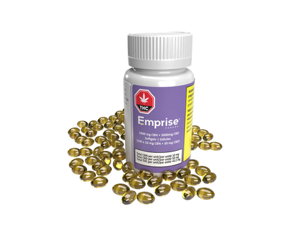 Emprise Canada Emprise's 1000 mg CBN + 5000mg CBD Softgels