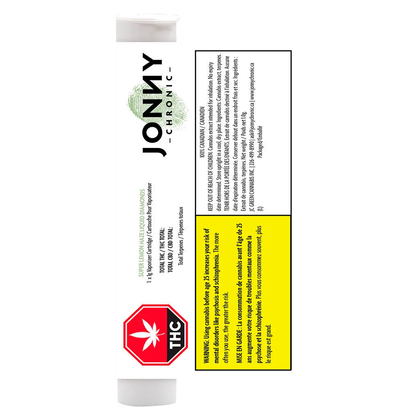 Jonny Chronic Super Lemon Haze Liquid Diamonds 1g Vape Cartridge