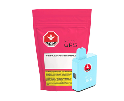 Gas ZKTLZ Live Resin 1g Disposable Vape