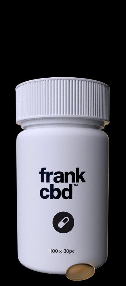 Frank CBD Ultra CBD Caps 3000 - 100 mg CBD x 30 Caps
