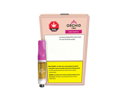 Orchid CBD Rntz Live Resin 1g Prefilled Vape Cartridge
