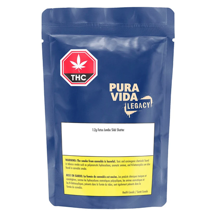 Pura Vida Fatso Jumbo Slab 1.2g Shatter