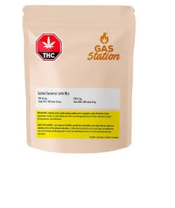 Gas Station Salted Caramel Latte Mix 10mg THC Distillate Powder