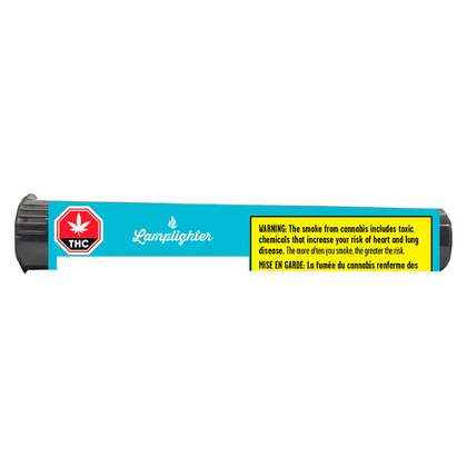 Lamplighter Blue Razz Cranked Liquid Diamond 510 1g Prefilled Vape Cartridge
