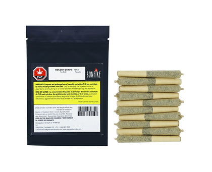 Bonfire Golden Grape 10 x 0.35g Pre-Rolls