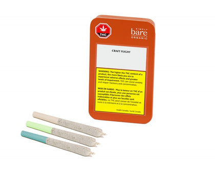 Simply Bare Craft Flight 3 x 0.5g Pre-Rolls