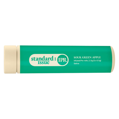 Standard Issue Sour Green Apple 5 x 0.5g Infused Pre-Rolls