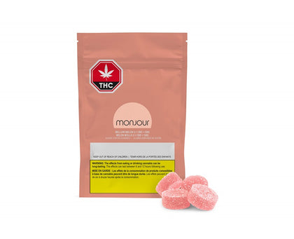 Monjour Mellow Melon CBD-CBG 4 x 4.5g Soft Chews