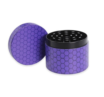 Honeycomb Print - 4-Piece Grinder - 2