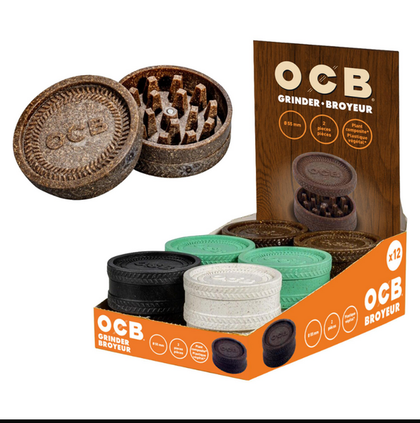 OCB 55mm Plant Composite Grinder 4 Colors