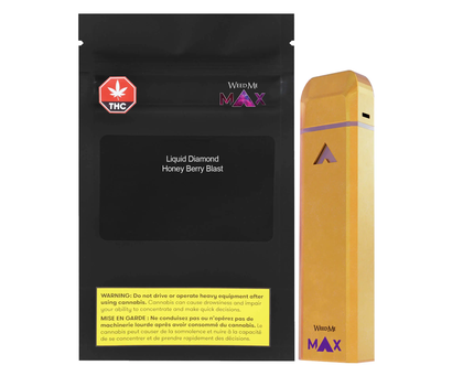 Weed Me Max Honey Berry Blast Liquid Diamond 1g Disposable Vape