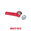PieceMaker Karma Silicone Hand Pipe - 3.5" Bred Red