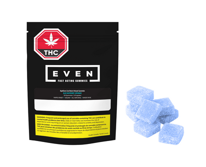 Even Blue Raspberry Lemonade THC/CBD 10 x 4g Soft Chews